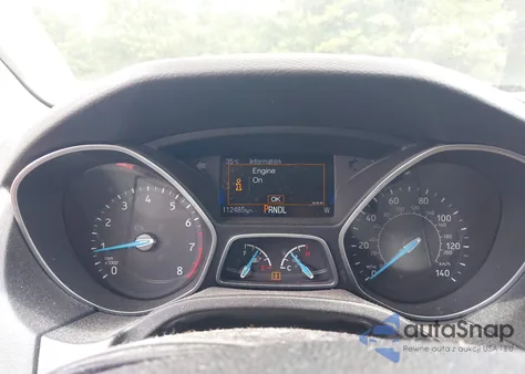 2016 Ford Focus Se z USA, uszkodzony, nr VIN 1FADP3K27GL370843